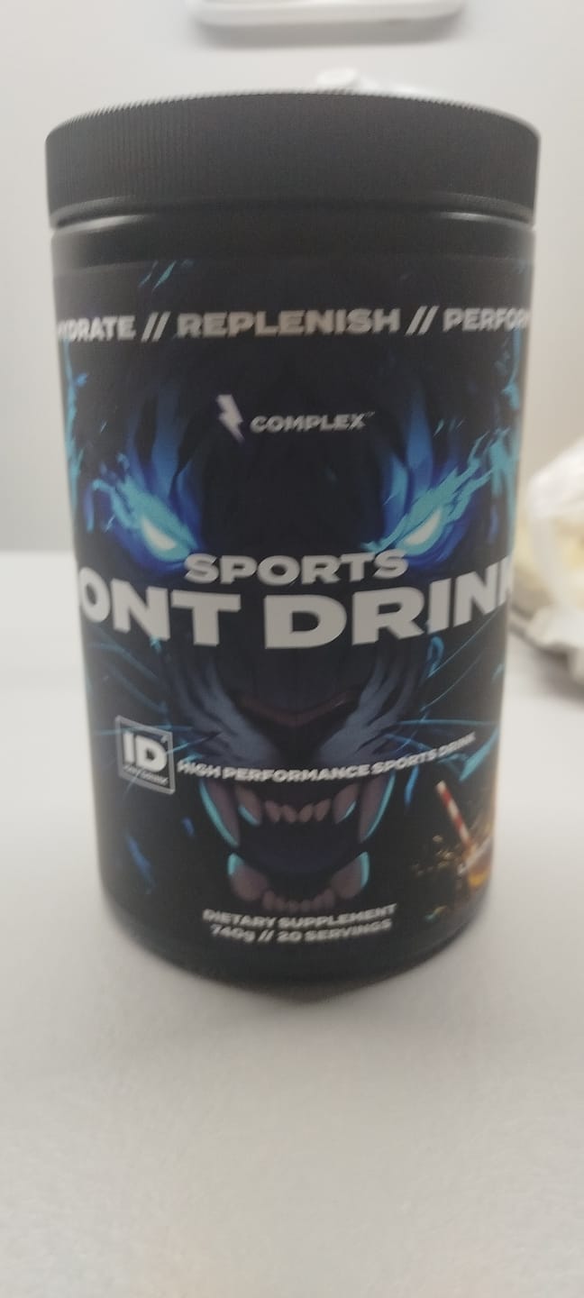 Customer photo review of Dual-Carb Ion Drink