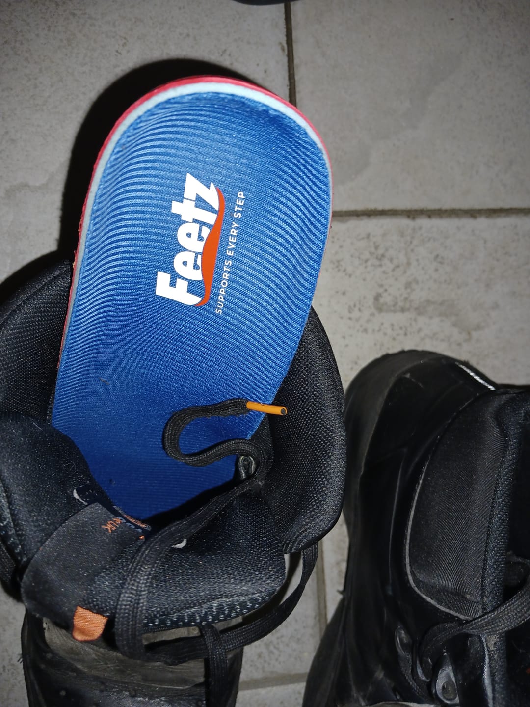 Customer photo review of Feetz® Blue One | Ultiem Hielcomfort