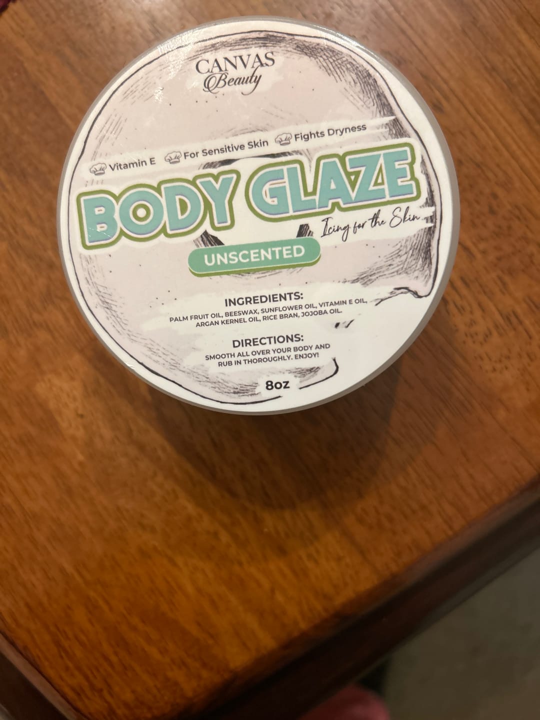Customer photo review of (NEW) BODY GLAZE: UNSCENTED