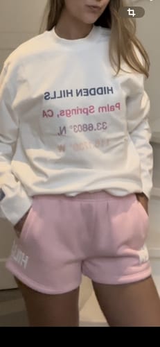 Customer photo review of PALM SPRINGS LONGSLEEVE T-SHIRT WHITE