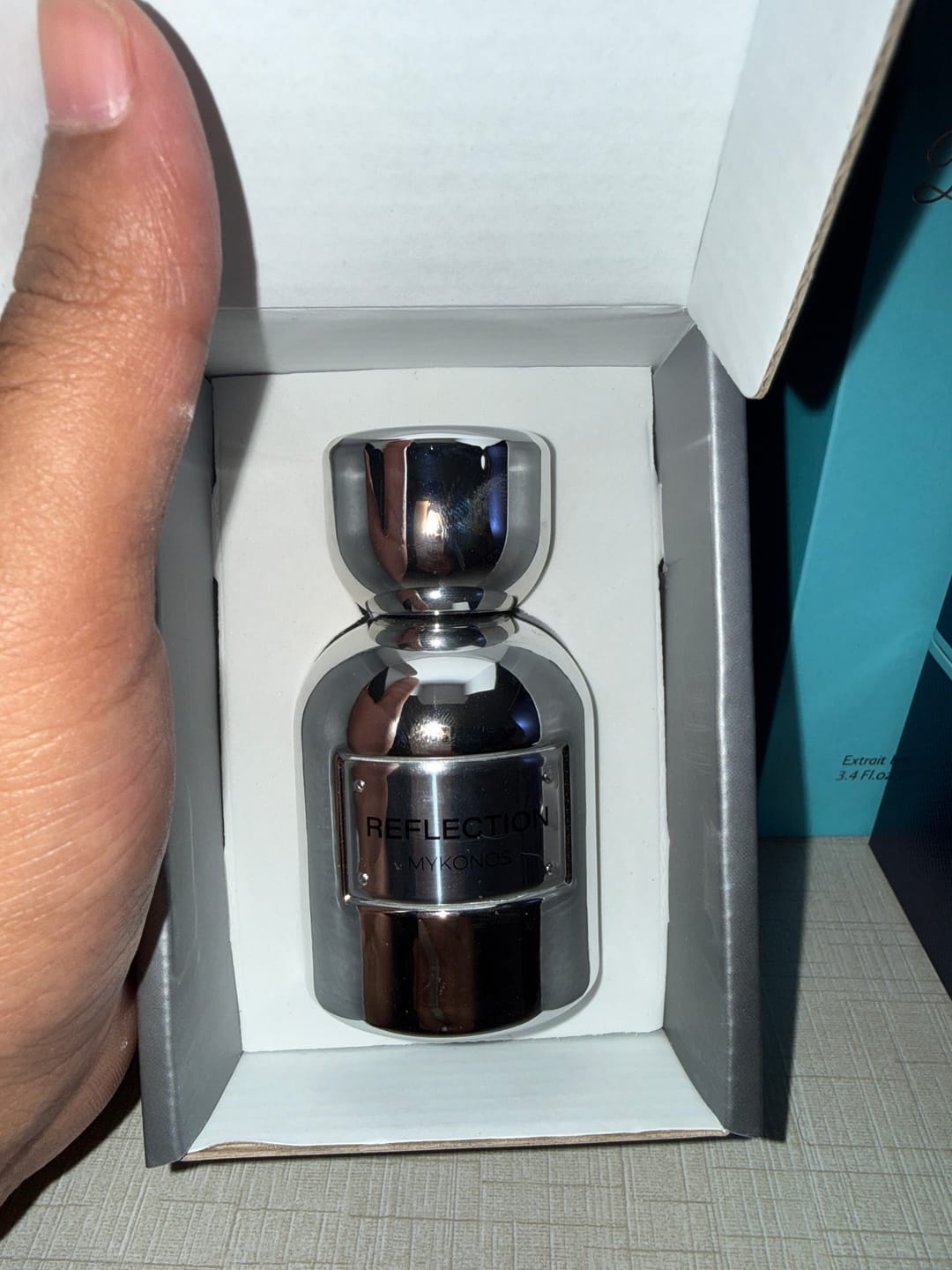 Customer photo review of Mykonos Reflection Extrait De Parfum For Unisex