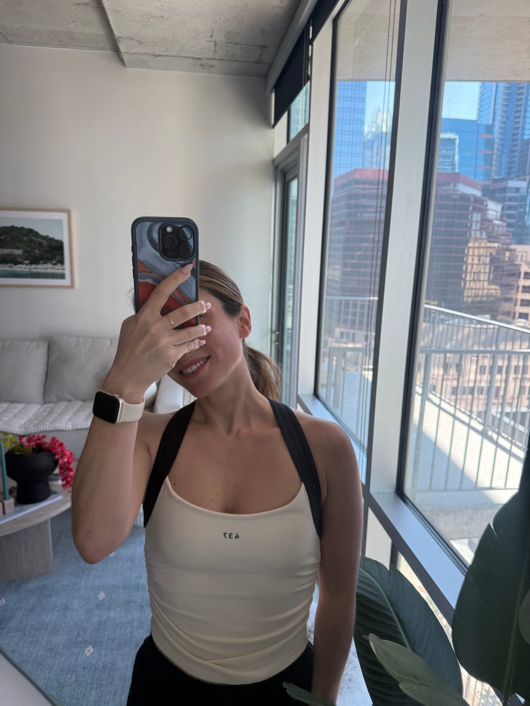 Customer photo review of The Sculpt Tank / Cream-Black