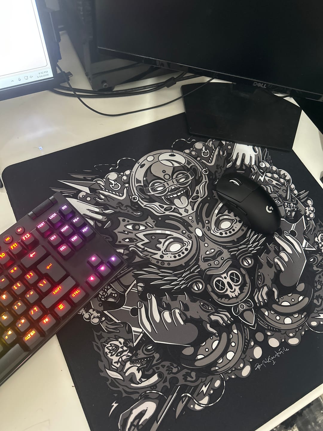 Customer photo review of Wraith Spirit of Aim Pro Mousepad