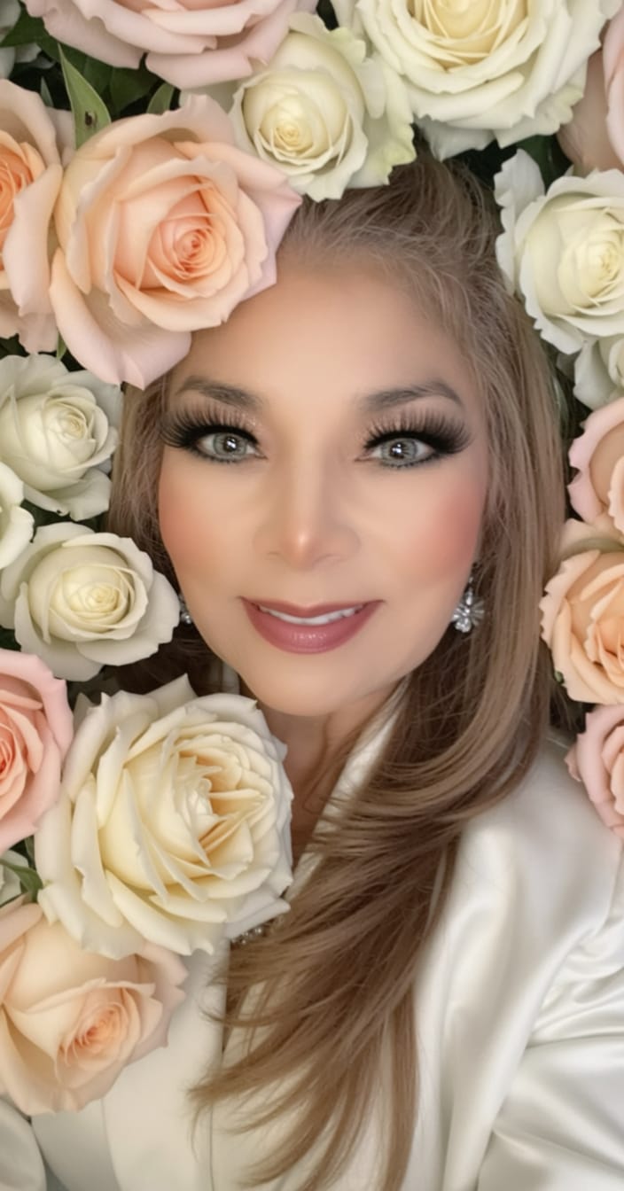 Customer photo review of Polar Light Blue Prescription Colored Contact Lenses