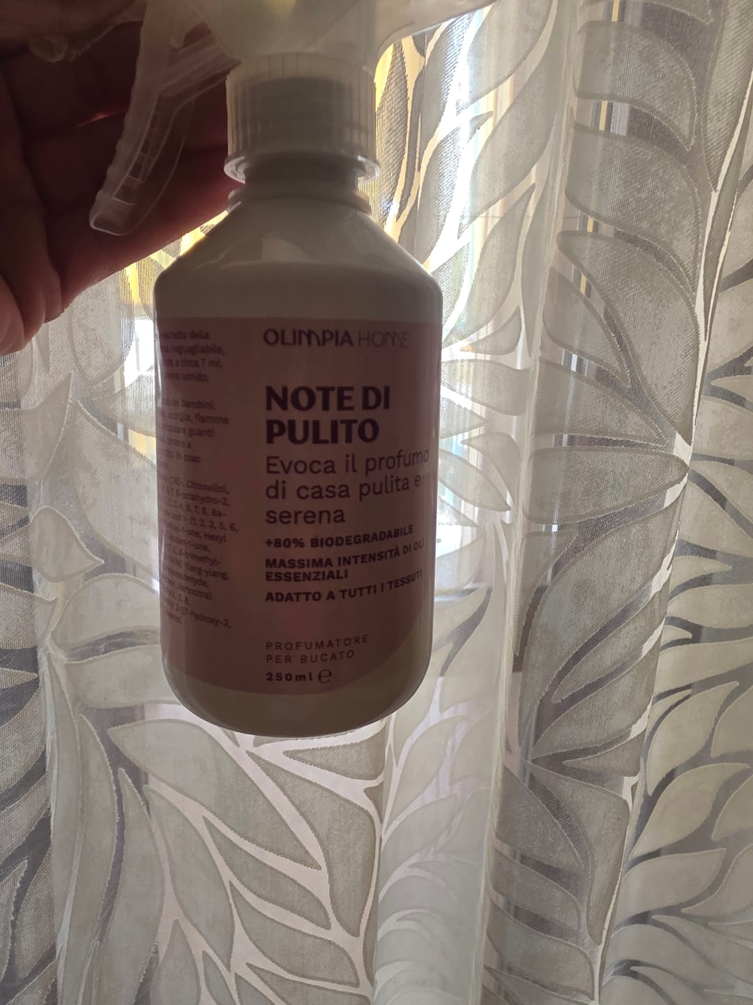 Customer photo review of Note di Pulito - Evoca il Profumo di Casa Pulita e Serena