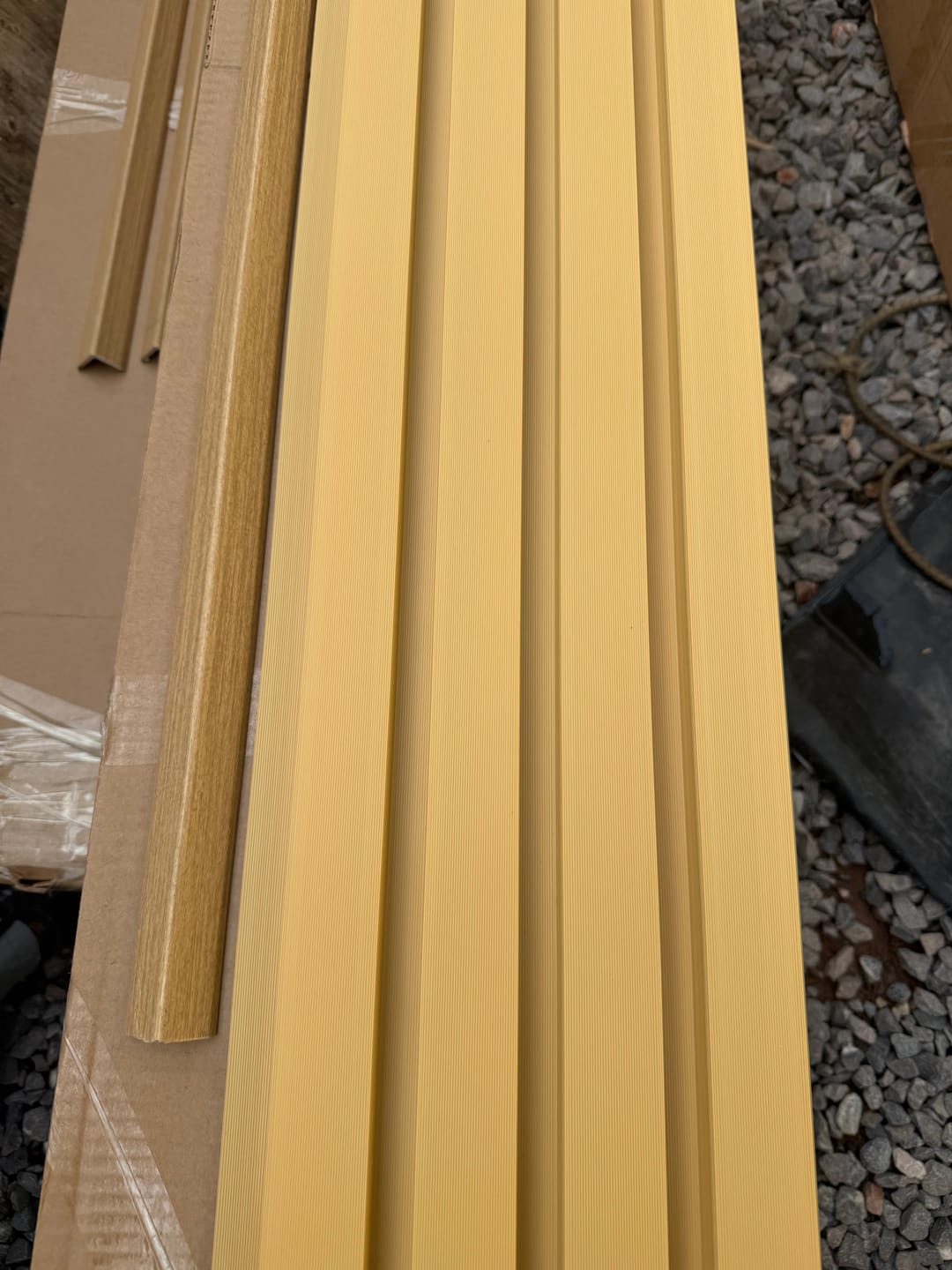 Customer photo review of Outdoor End Trim (Multiple Colours)