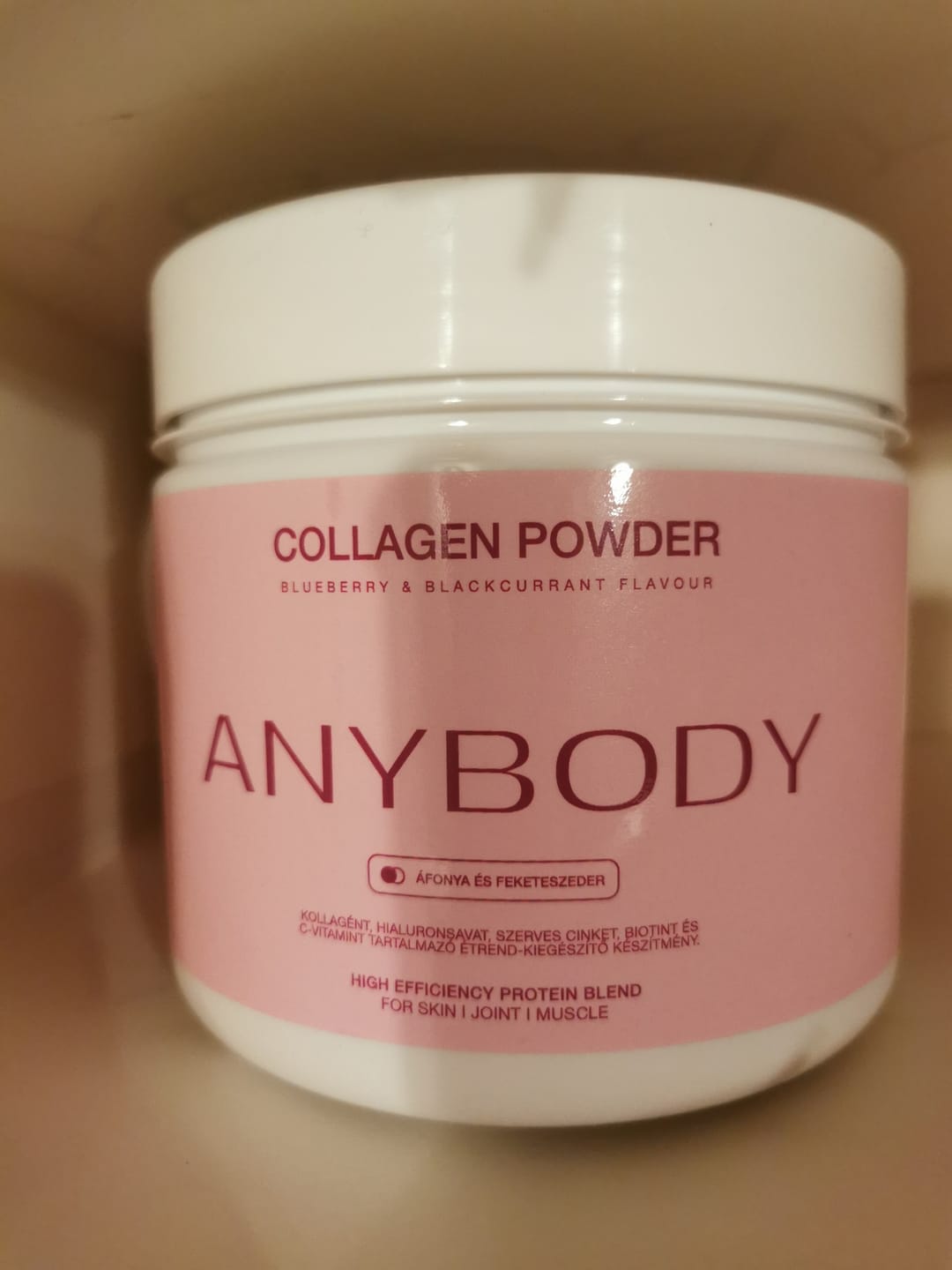 Customer photo review of Anybody Collagen Powder 265g Kollagén Kúra