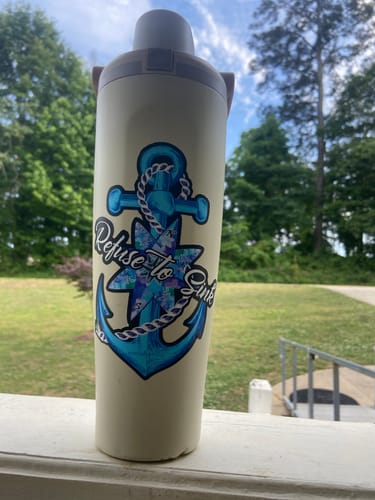 Customer photo review of Refuse to Sink Decal