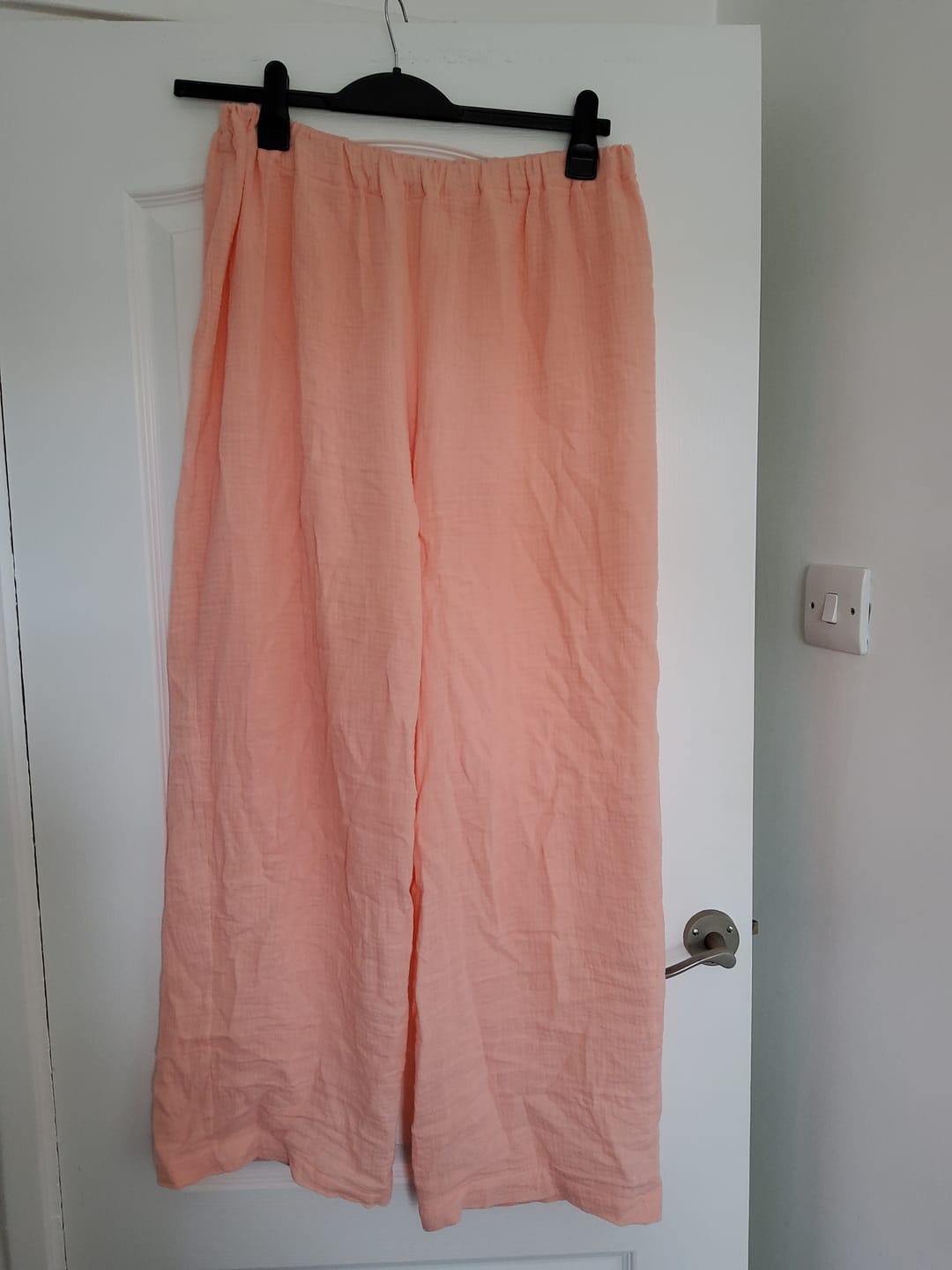 Customer photo review of Special Offer Light Coral Double Gauze Fabric