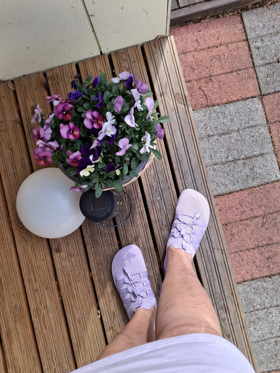 Customer photo review of Vaistoa Riemu -paljasjalkakengät