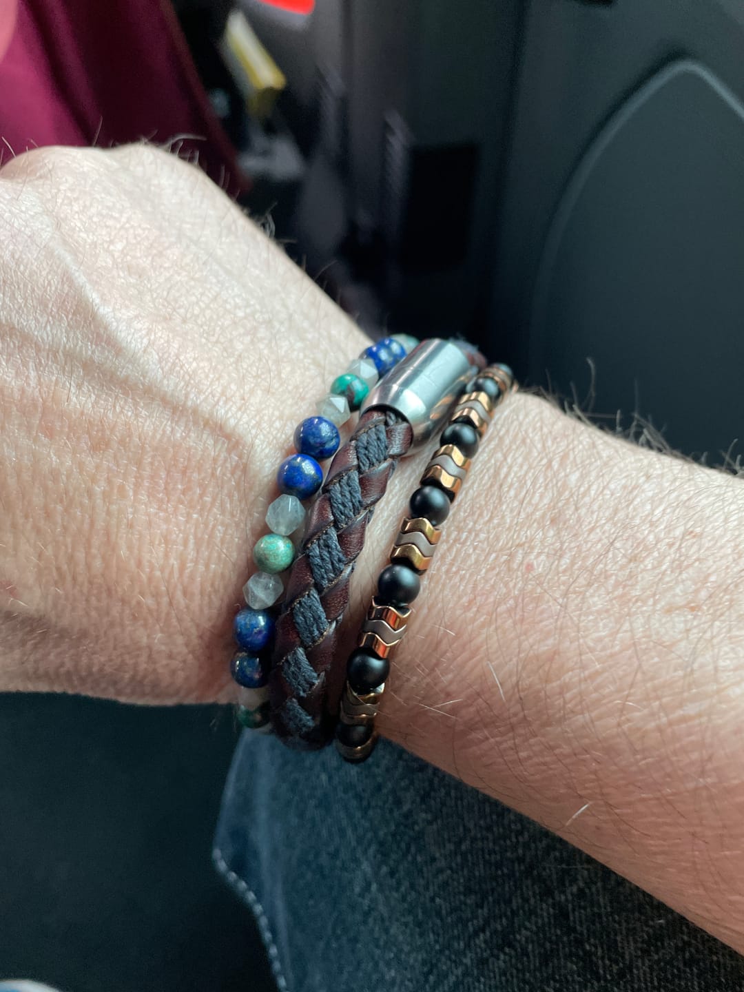Customer photo review of Obsidian Armband - Power
