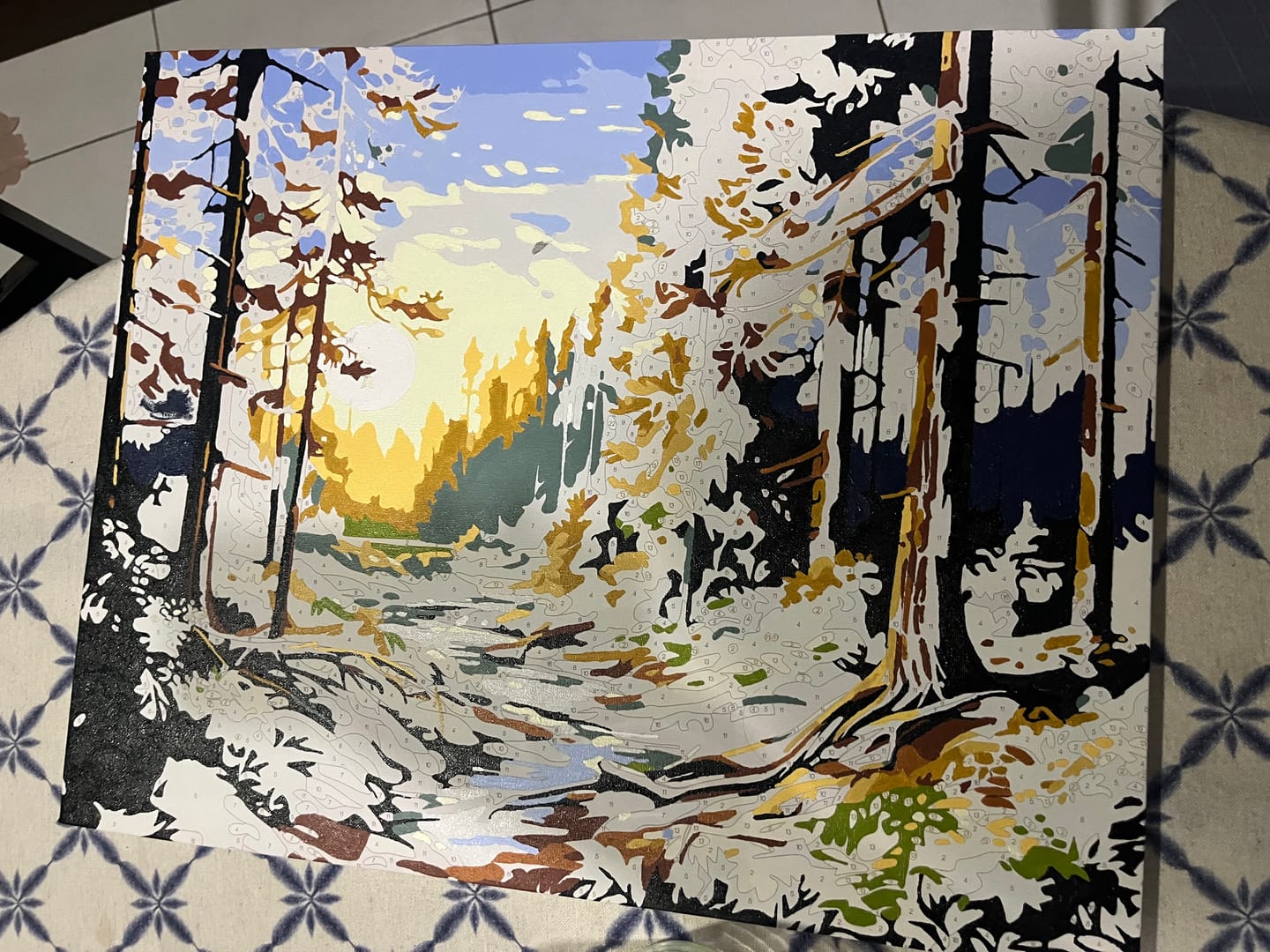 Customer photo review of Sunlit Tranquility