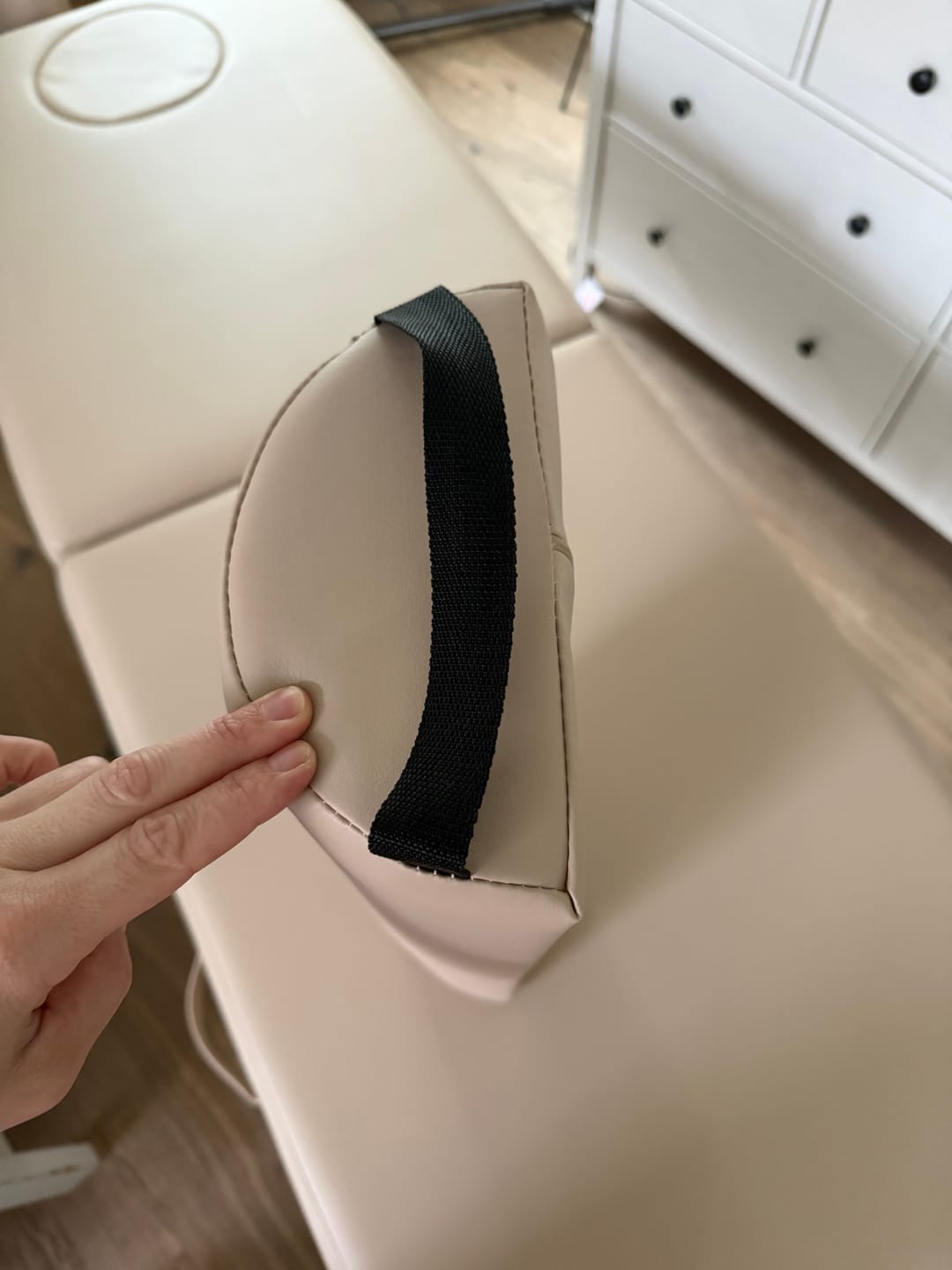 Customer photo review of Massageliege Zen BASIC III Flat
