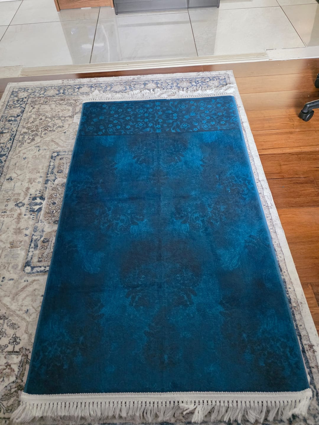Customer photo review of Hagia Sophia Grand Mosque Padded Prayer Mat