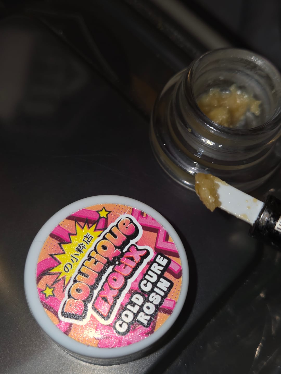 Customer photo review of Boutique Exotics - Cold Cure Rosin 1 Gram