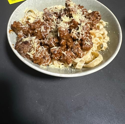 Customer photo review of Qetoe Combo Starter Pack. 2 Qetoe Spaghetti pack, 2 Qetoe Fettucine Pack & 2 X Qetoe Rice Pack 160g.