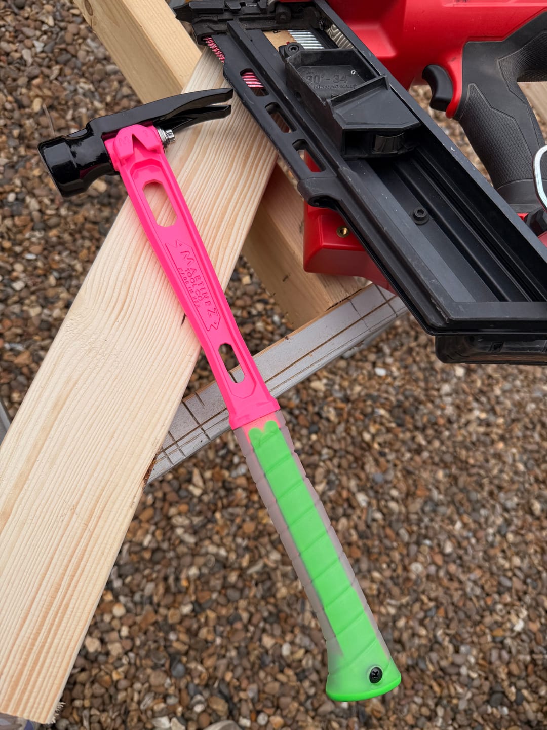 Customer photo review of Martinez Tools | M1 15oz Steel Hammer Head