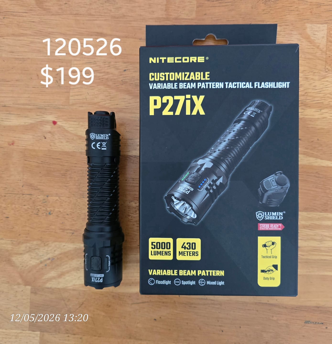 Customer photo review of P27iX - 5000 lumens