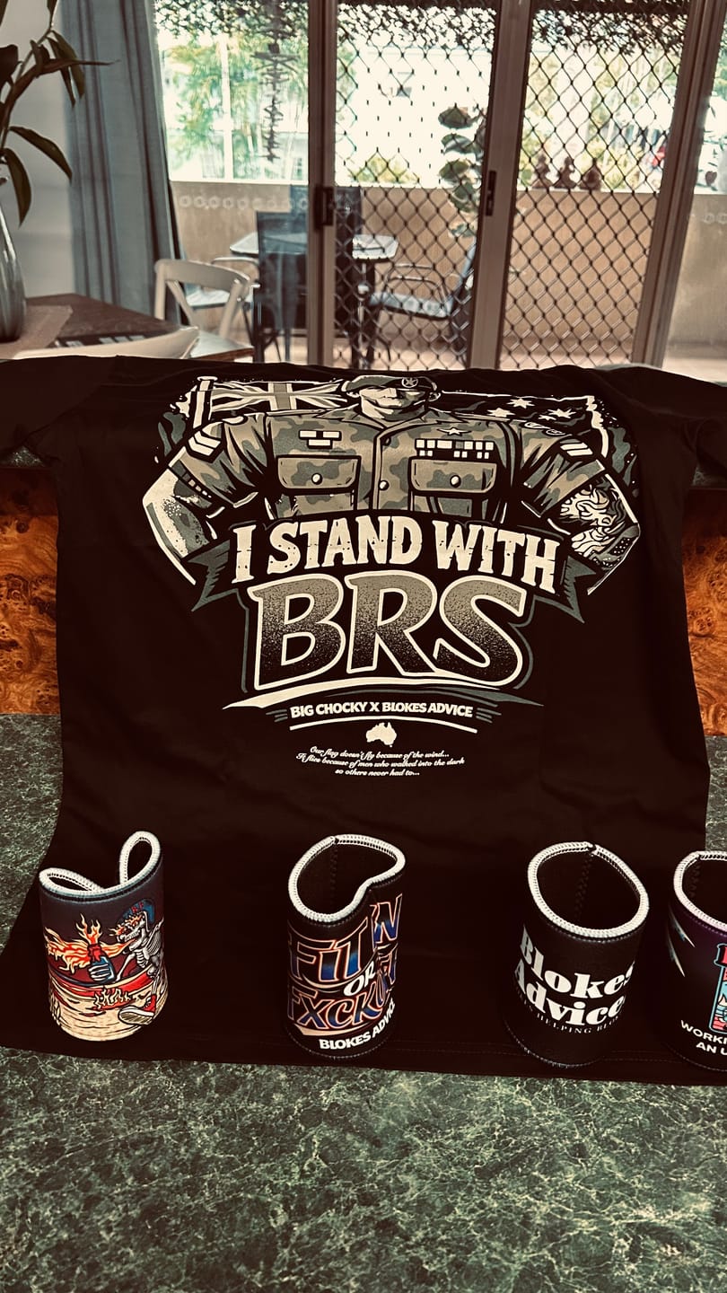 Customer photo review of Mixed Stubby Cooler 4 Pack
