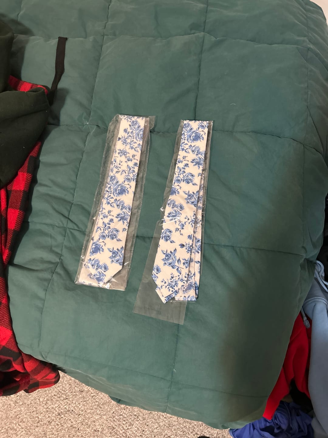 Customer photo review of Blue and Bright - Tie