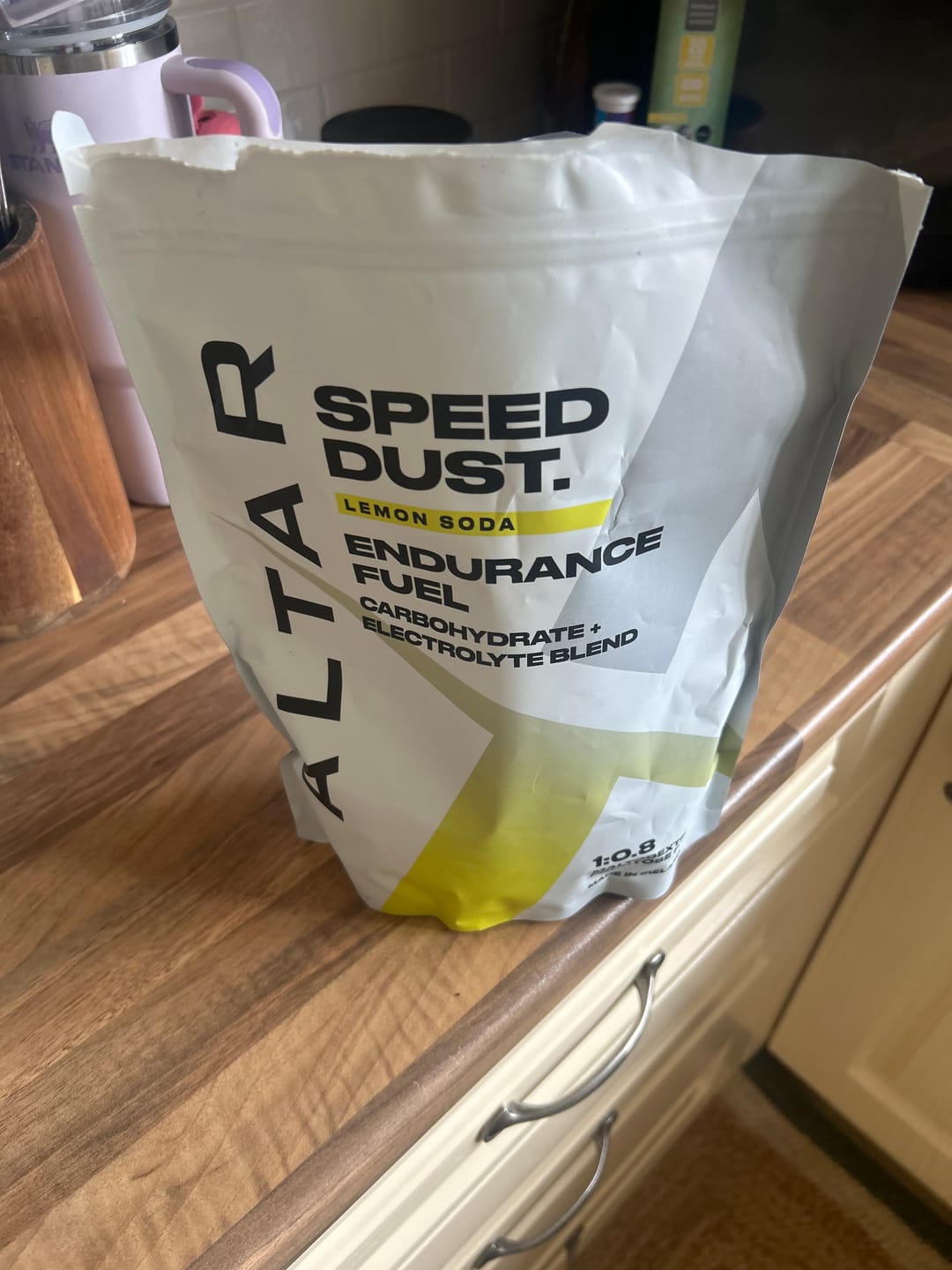Customer photo review of SPEED DUST - NEW LOOK, SAME DUST.