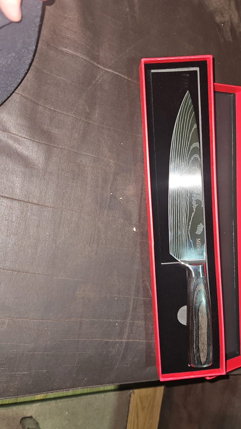 Customer photo review of Gyuto Chef Knife