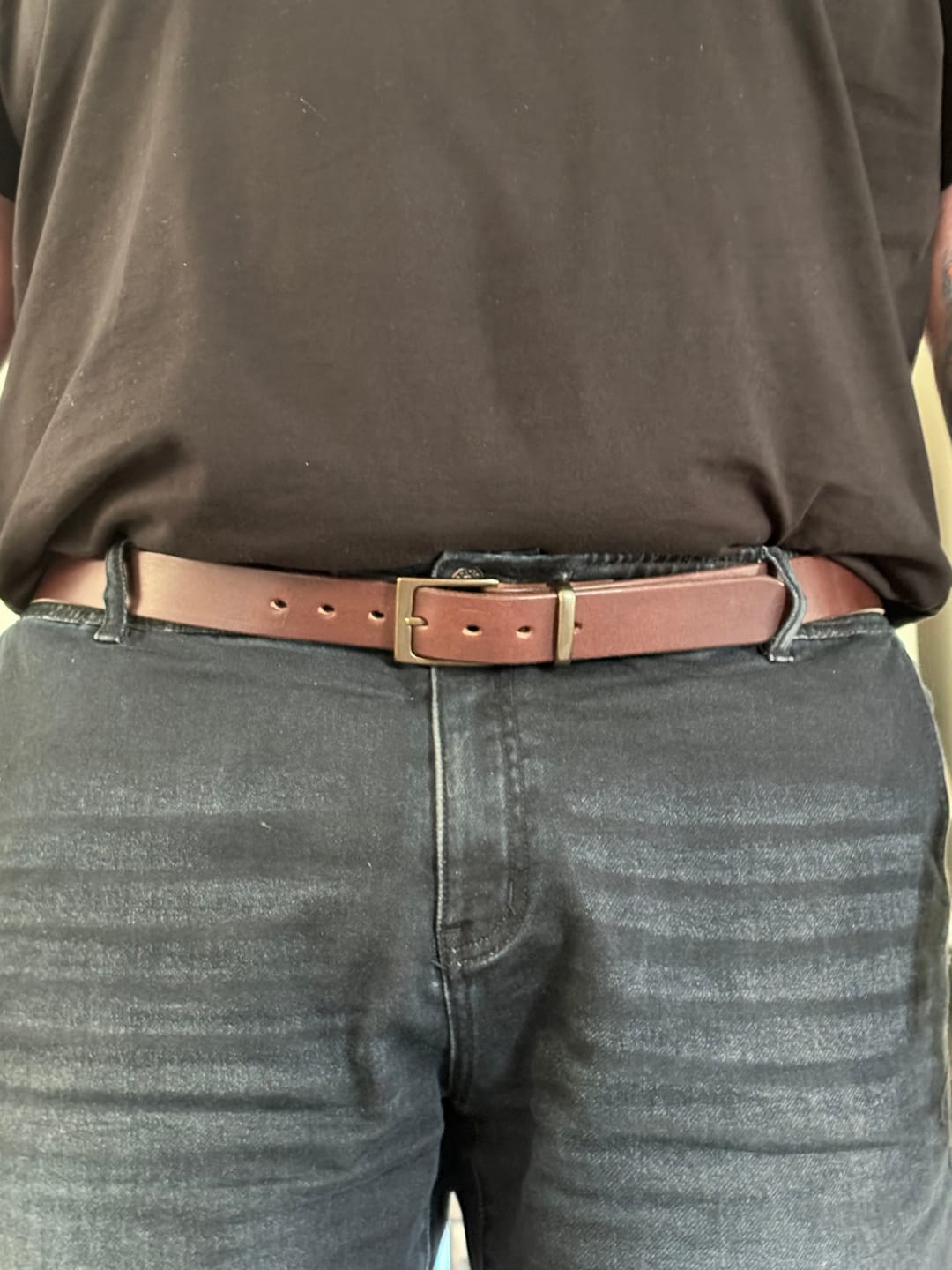 Customer photo review of The Oak Bark Belt