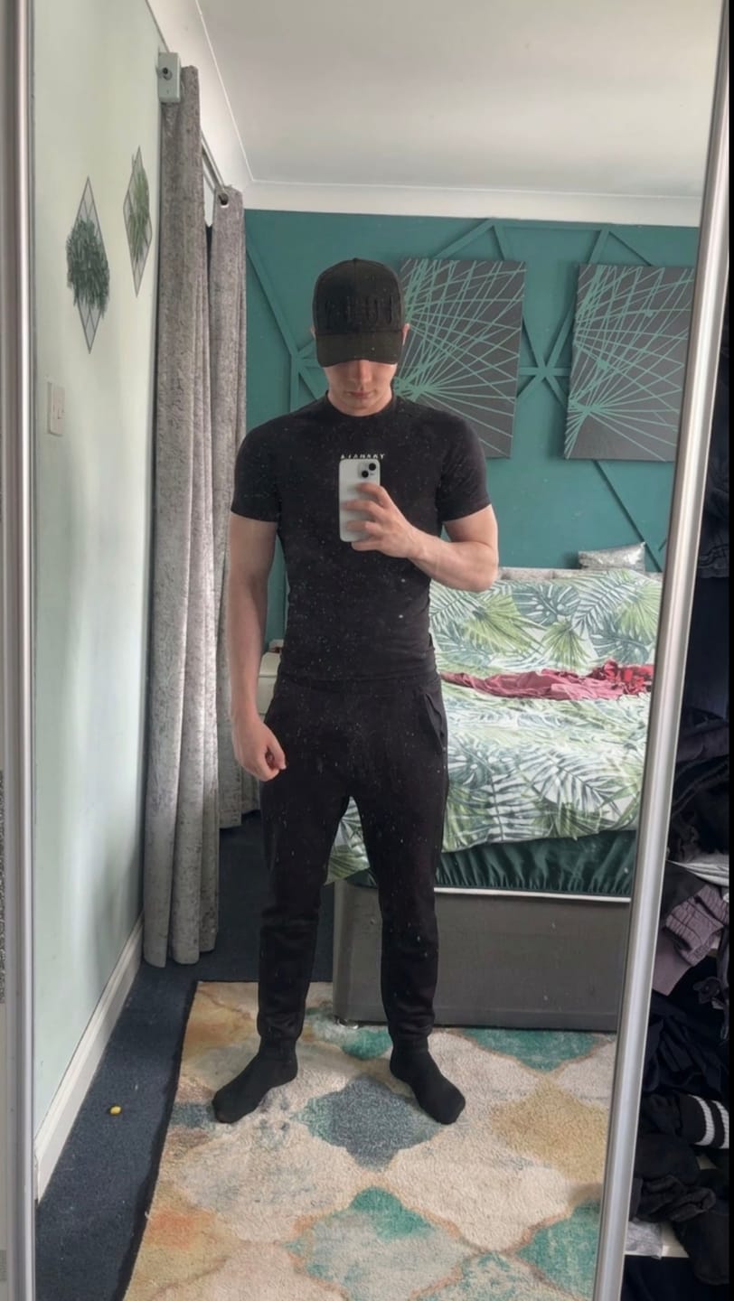 Customer photo review of 475 SuperVillain Compression Tees