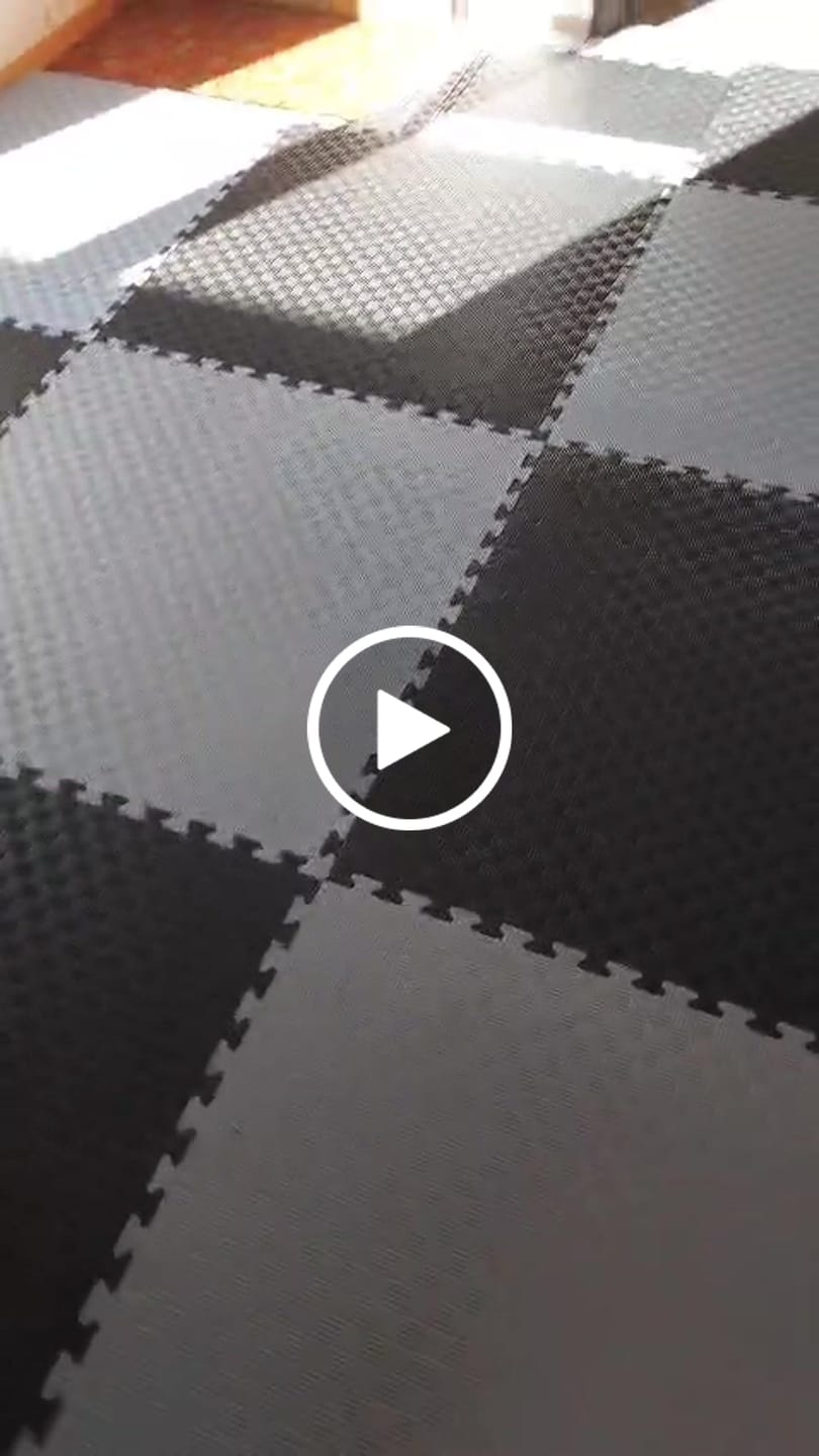 Customer video review of Puzzle Matte | 100cm x 100cm | Just-Mats