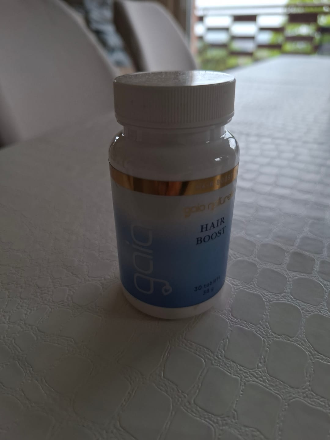 Customer photo review of Hair Boost