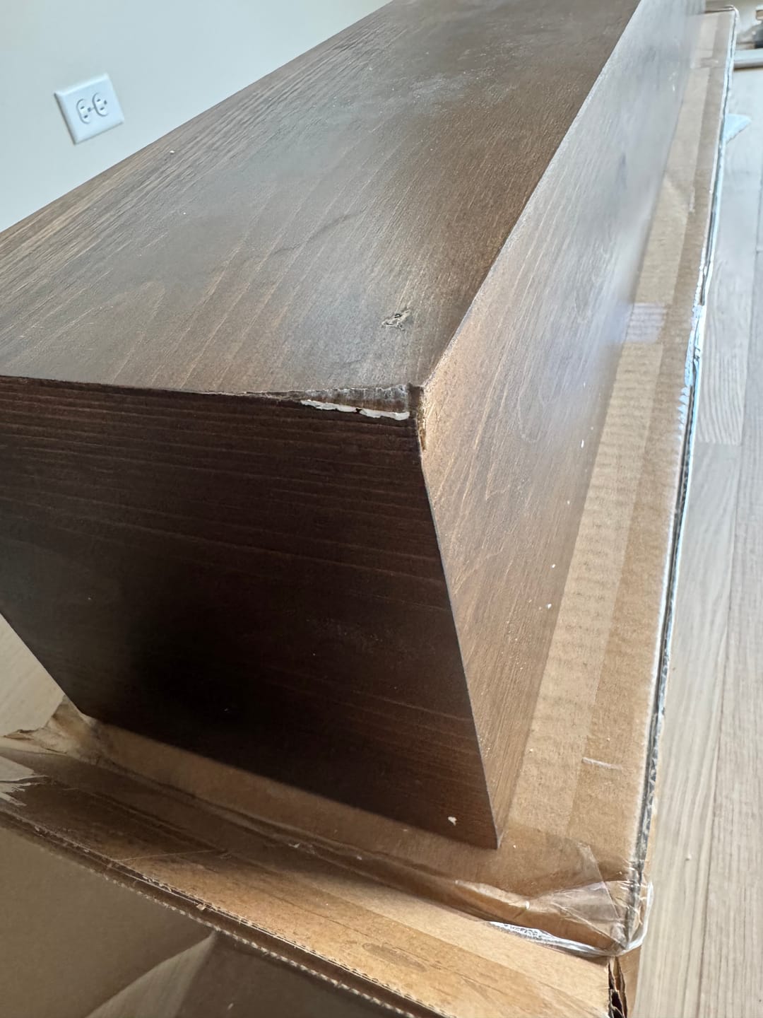 Customer photo review of Contemporary Mantels