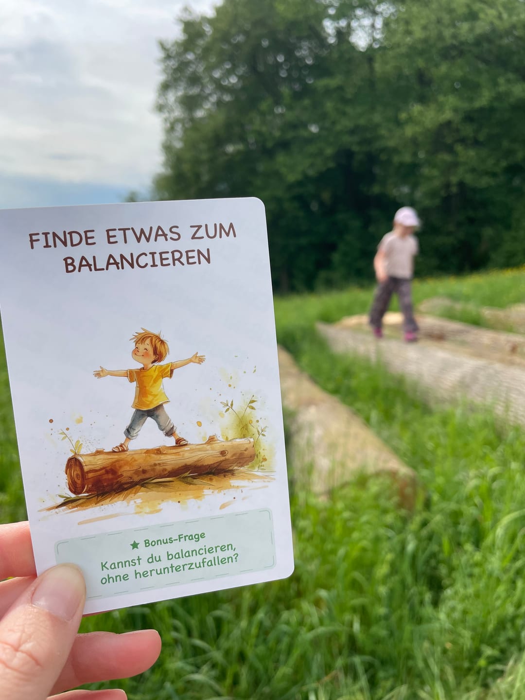 Customer photo review of Edubini Gefunden!® Outdoor Suchspiel