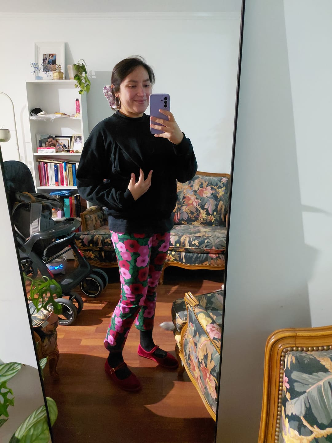 Customer photo review of Polera de Lactancia Tere - Manga Larga