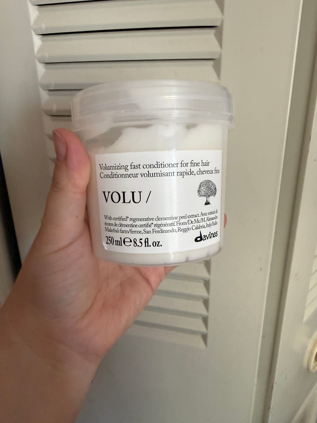 Customer photo review of VOLU Conditioner