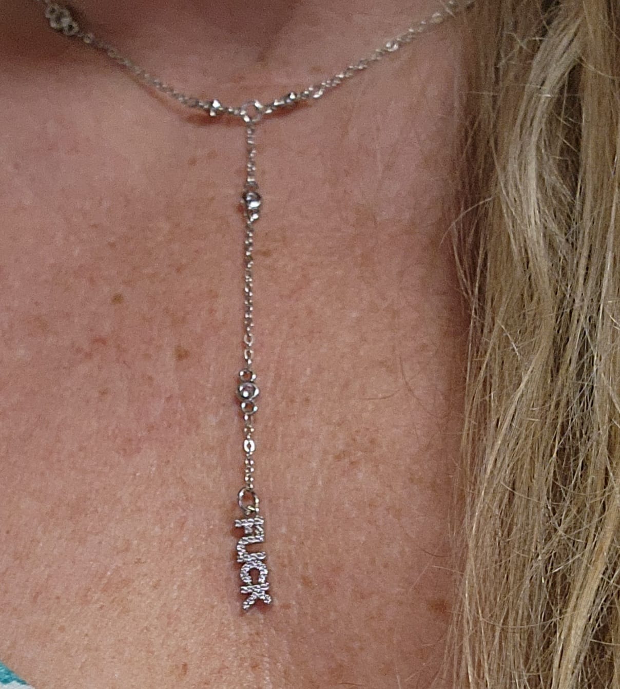 Customer photo review of Fuck Necklace