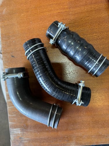 Customer photo review of Two Wire Screw Fix Hose Clip