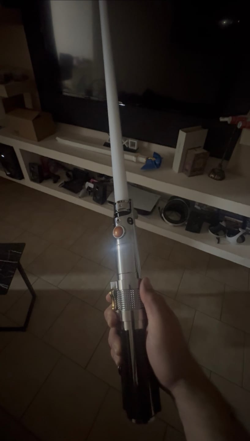 Customer photo review of Anakin Deluxe Lightsaber 2026
