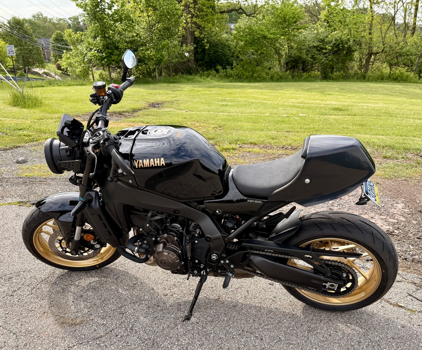 Customer photo review of XSR900 Tail Tidy Kit - 2022-2026
