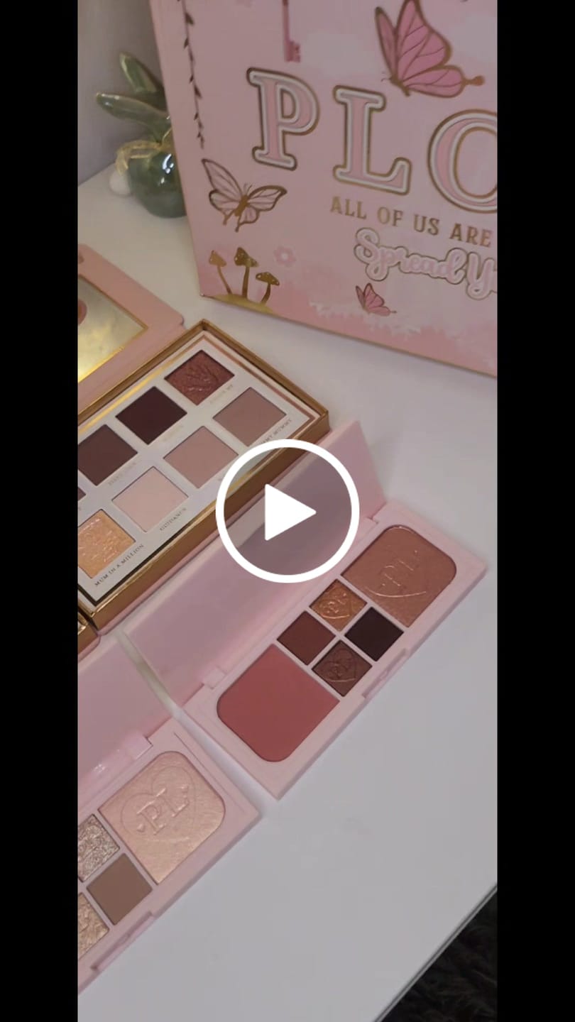 Customer video review of Fluffy Fantasy Mini Eye & Face Palettes