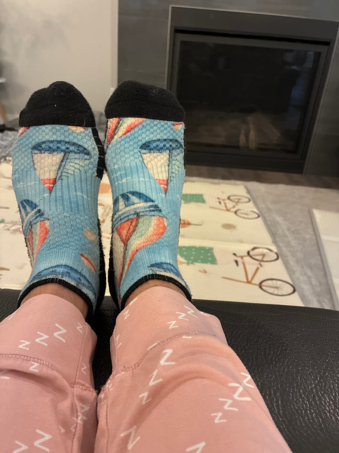 Customer photo review of Hobby Ankle Compression Socks 5-Pack Bundle