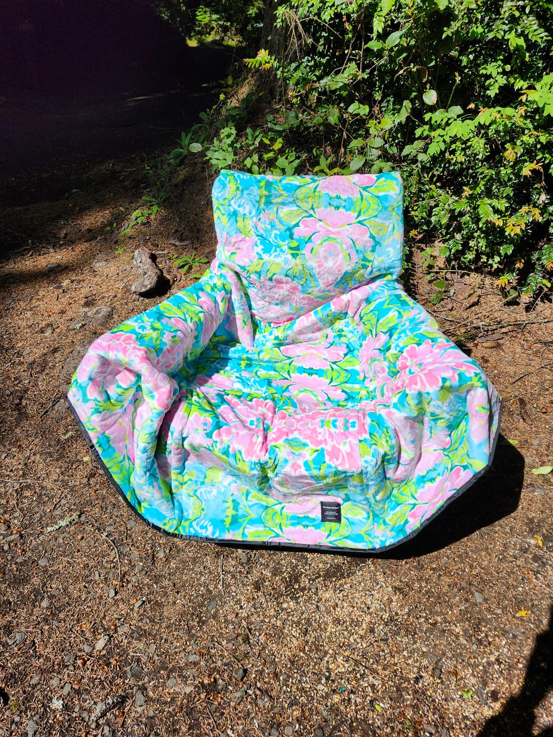 Customer photo review of The Chair Blanket