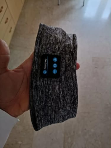 Customer photo review of Perytong Sleep Headphones – Bluetooth 5.4 Wireless Headband
