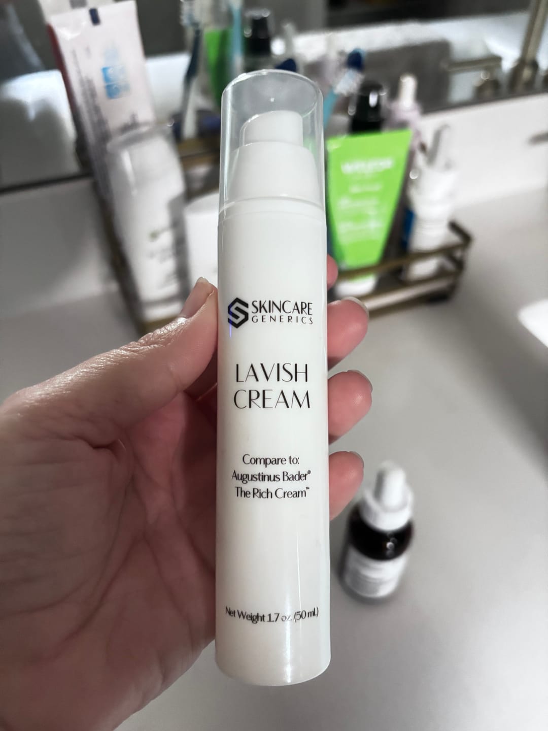 Customer photo review of LAVISH CREAM | RICH HYDRATION