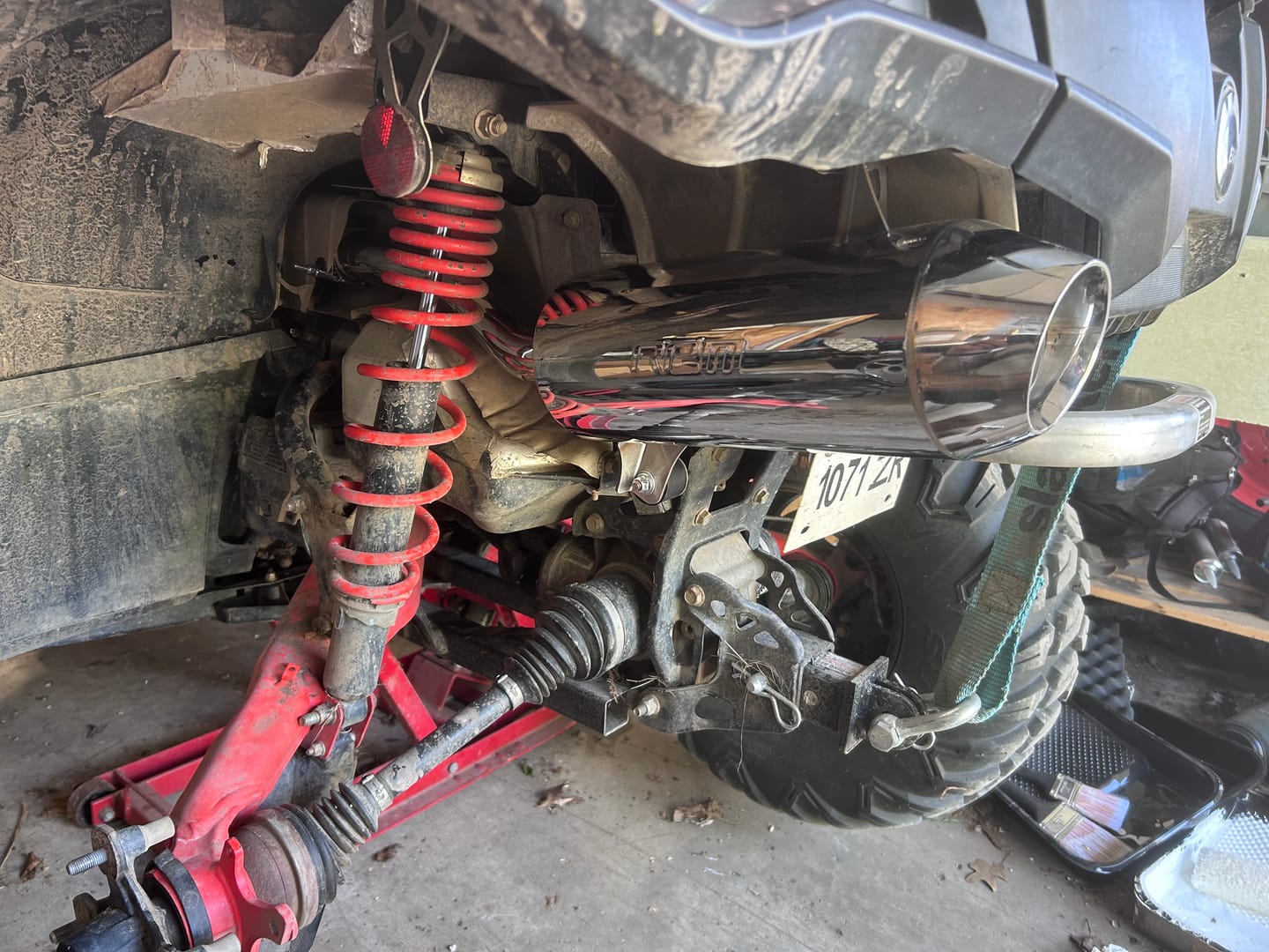Customer photo review of RPM Can-Am Outlander Sport Muffler 2013-2024 1000R/800R/650/570/500