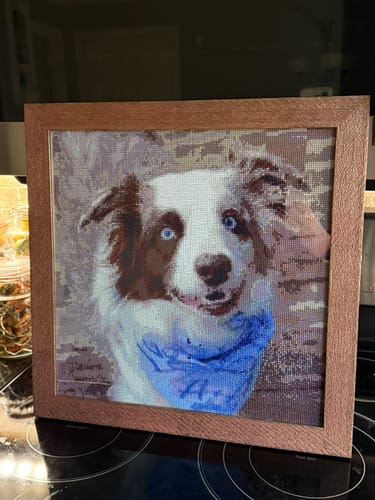 Customer photo review of Diamond Painting - Custom Photo