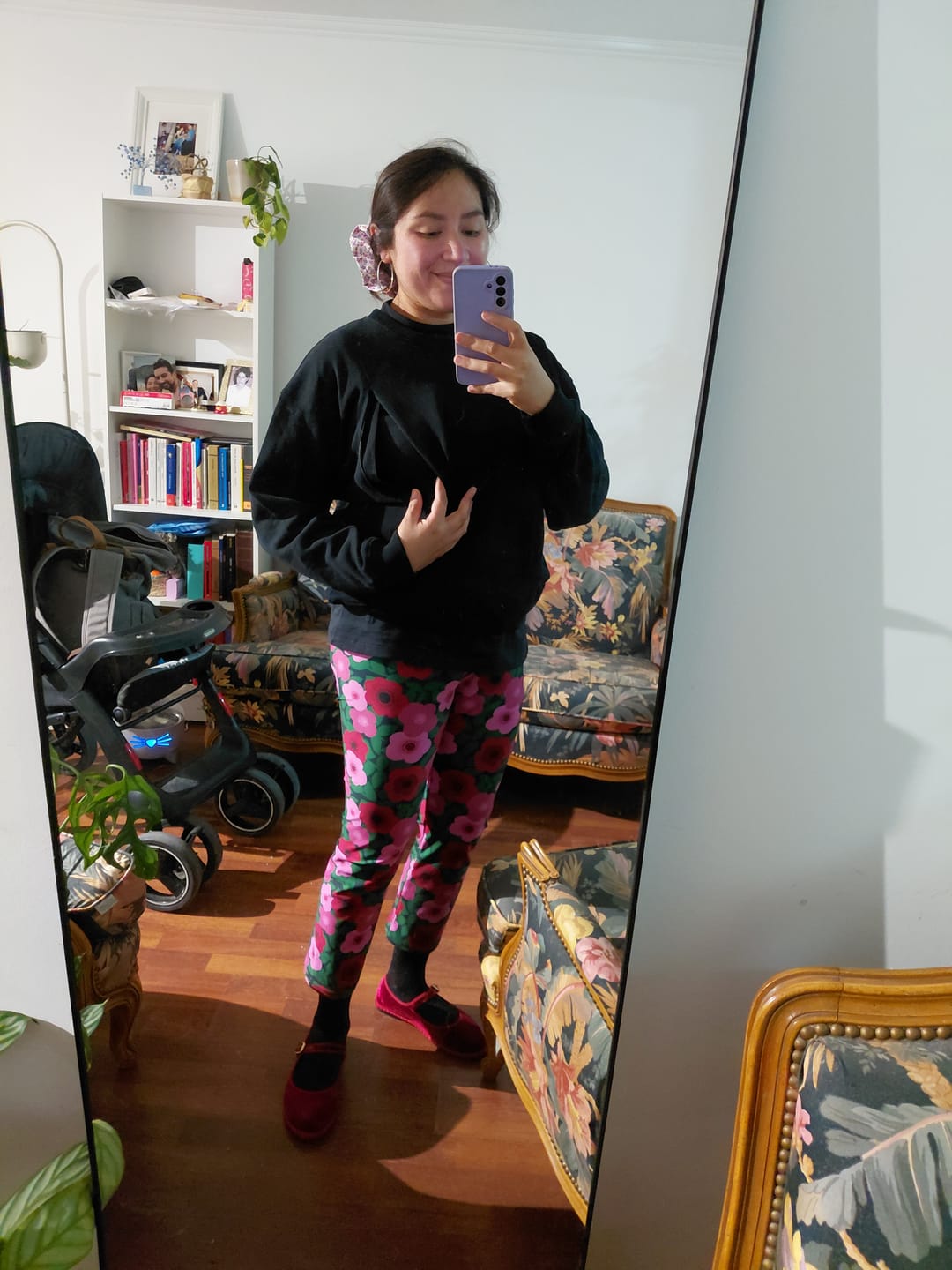 Customer photo review of Polerón de Lactancia Aika Negro - FTM