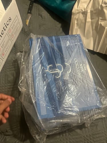 Customer photo review of Jimmy Choo Man Aqua Gift Set for Men 3pc | Fresh Aquatic Cologne with EDT, Travel Spray & Shower Gel