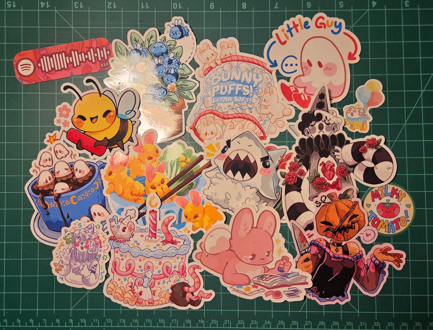Customer photo review of Sticker Mystery Packs!