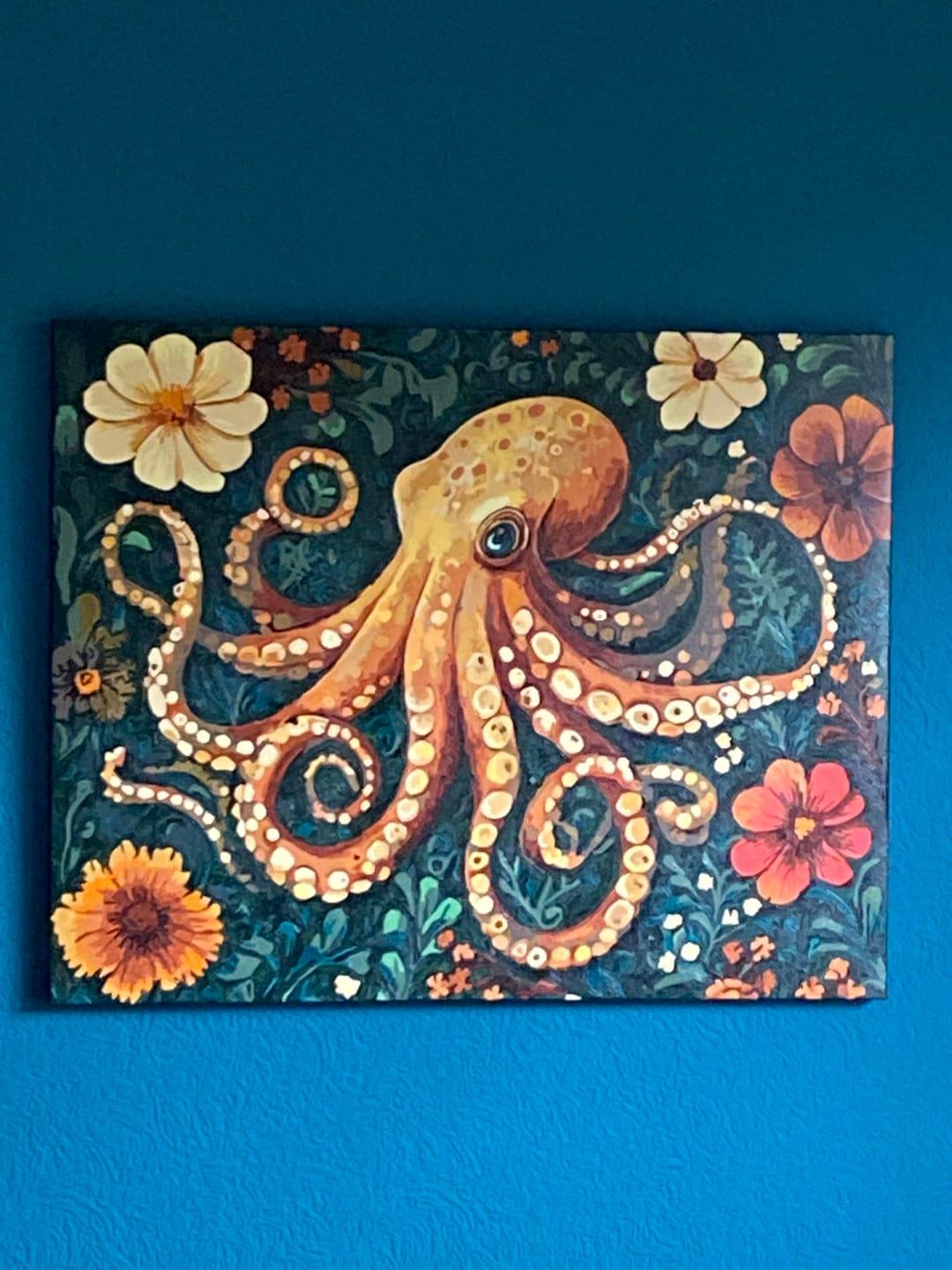 Customer photo review of Malen nach Zahlen - Oktopus