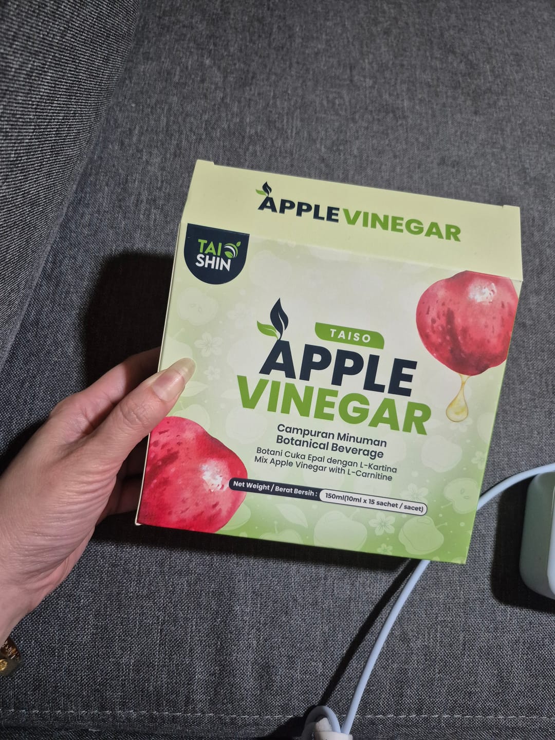 Customer photo review of Taiso Apple Cider Vinegar